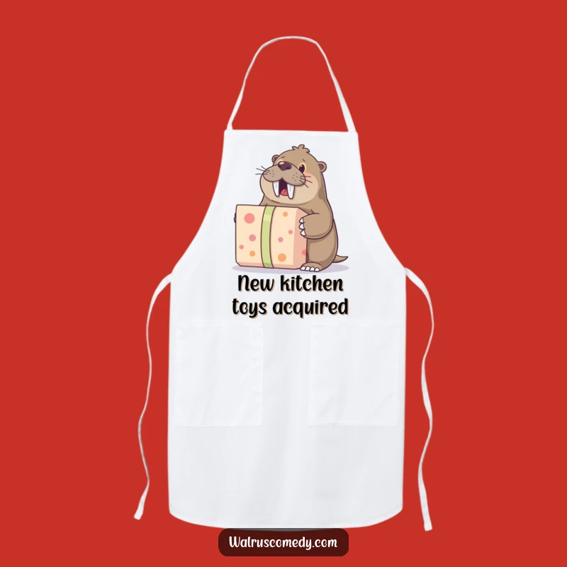 Funny Gift Walrus Apron: Hilarious Kitchen Fun for Gift-Giving Occasions!