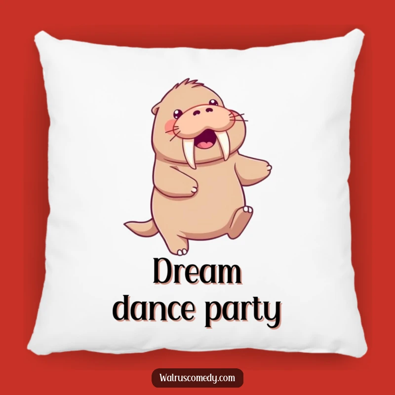 Funny Kawaii Walrus Pillow - Dance Into Dreams!