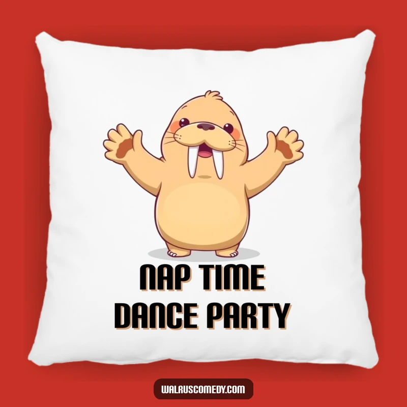 Funny Kawaii Walrus Dancing Pillow: Comfy Cuddles with Hilarious Moves - Perfect Gift