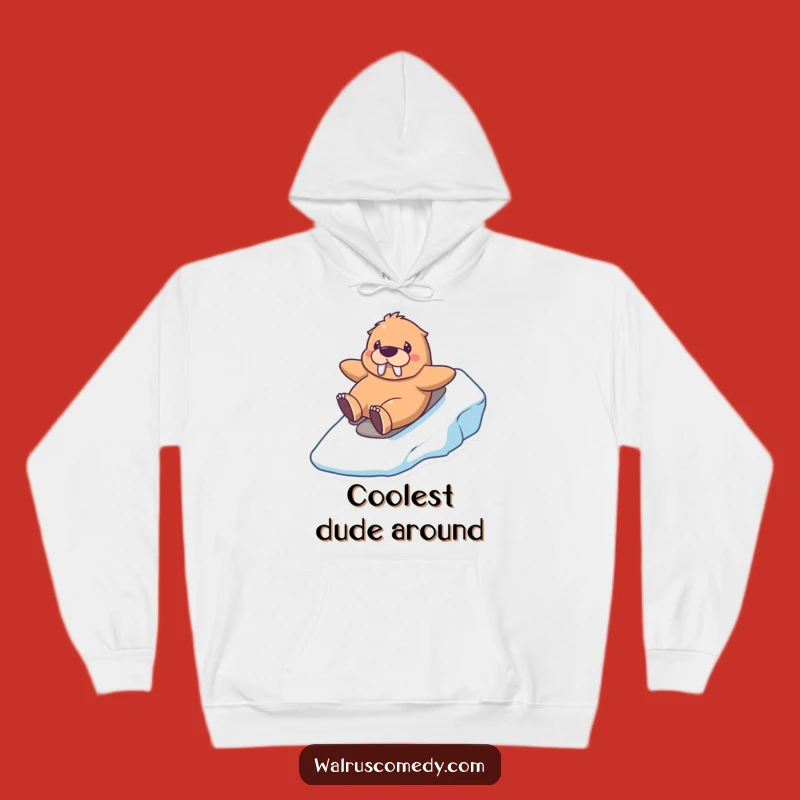 Cozy Funny Kawaii Walrus Hoodie: Warmth and Winter Fun Combined