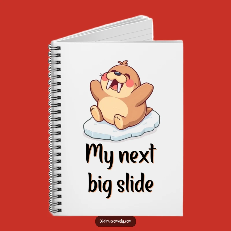 Funny Walrus Adventure Notebook: Jot Down Ideas with Hilarious Arctic Flair