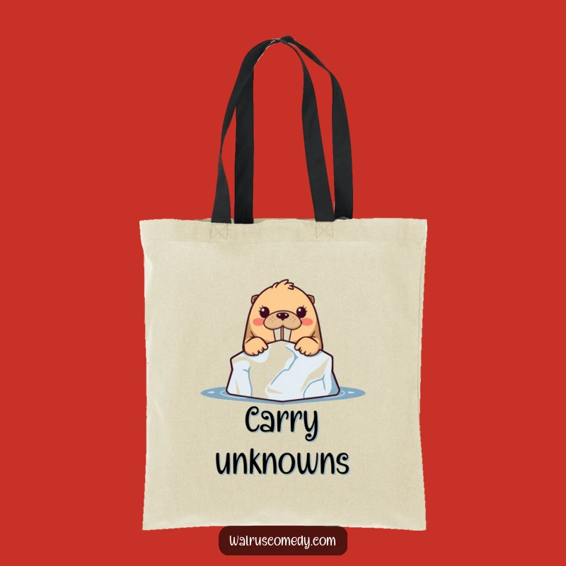 Funny Kawaii Walrus Tote Bag - Carry Your Curiosity!