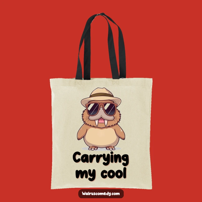 Funny Walrus Sunglasses Hat Tote Bag: Stylish and Hilarious Accessory